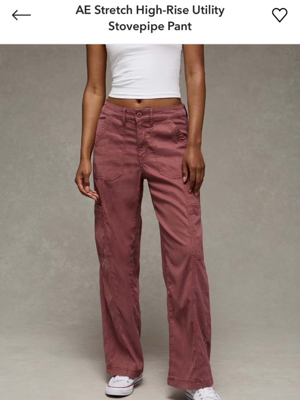 American Eagle Stretch High-Waisted Stovepipe Pants NWT
